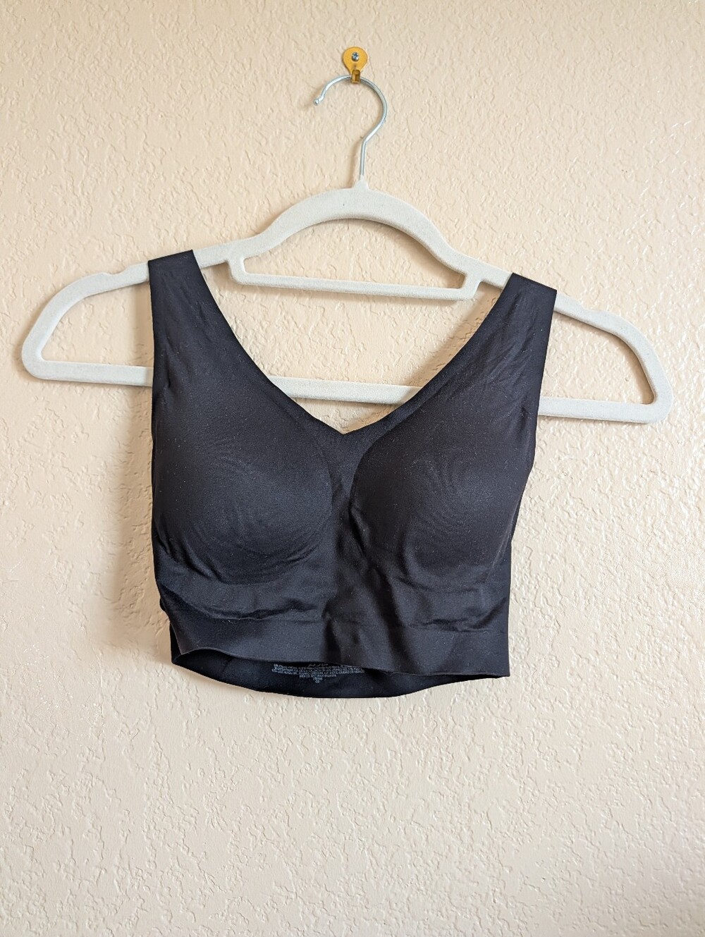 NWOT Soma Black Enbliss Wireless Seamless Bralette Size Medium - Picture 5 of 9